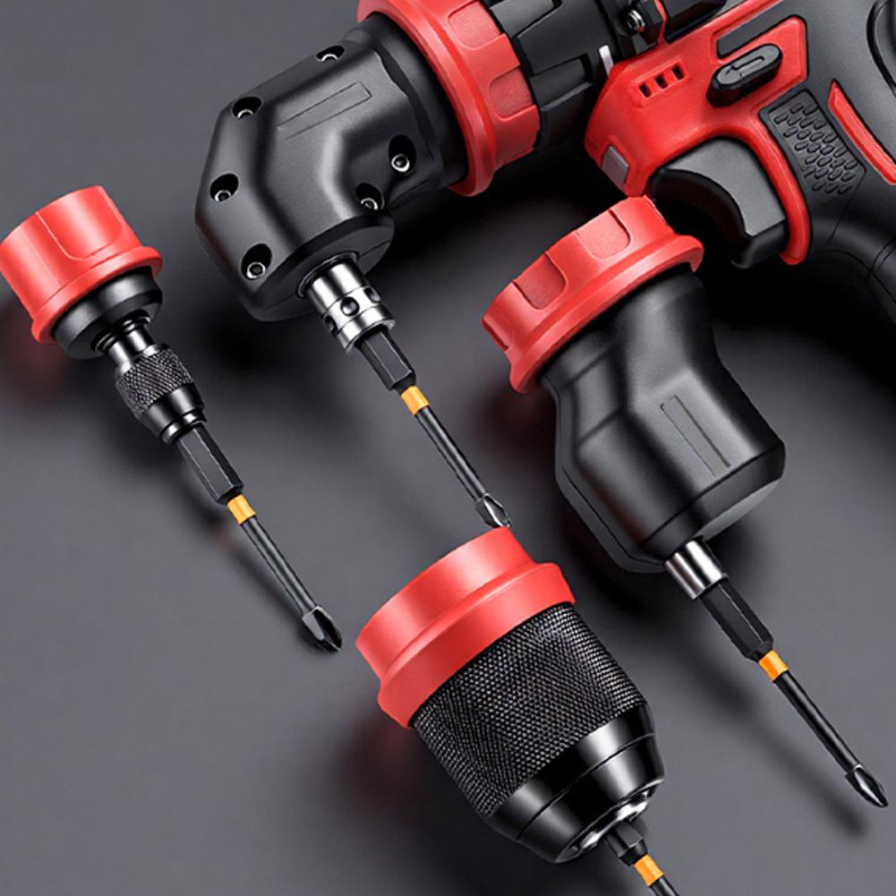 Cordless Drill Driver - 6,35 mm snelkoppeling boorkopadapter, zeskant bits,