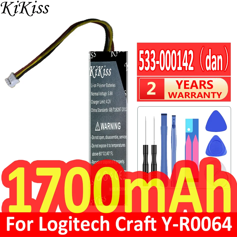 Power Key Tools - 1700Mah Kikiss Krachtige Batterij 533-000177 533-000142
