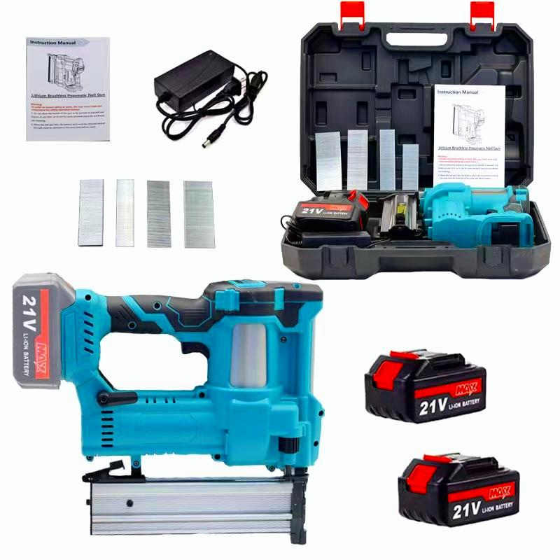Staple Gun Electric - Hoogwaardige oplaadbare elektrische lithium-ion accu nietpistool,
