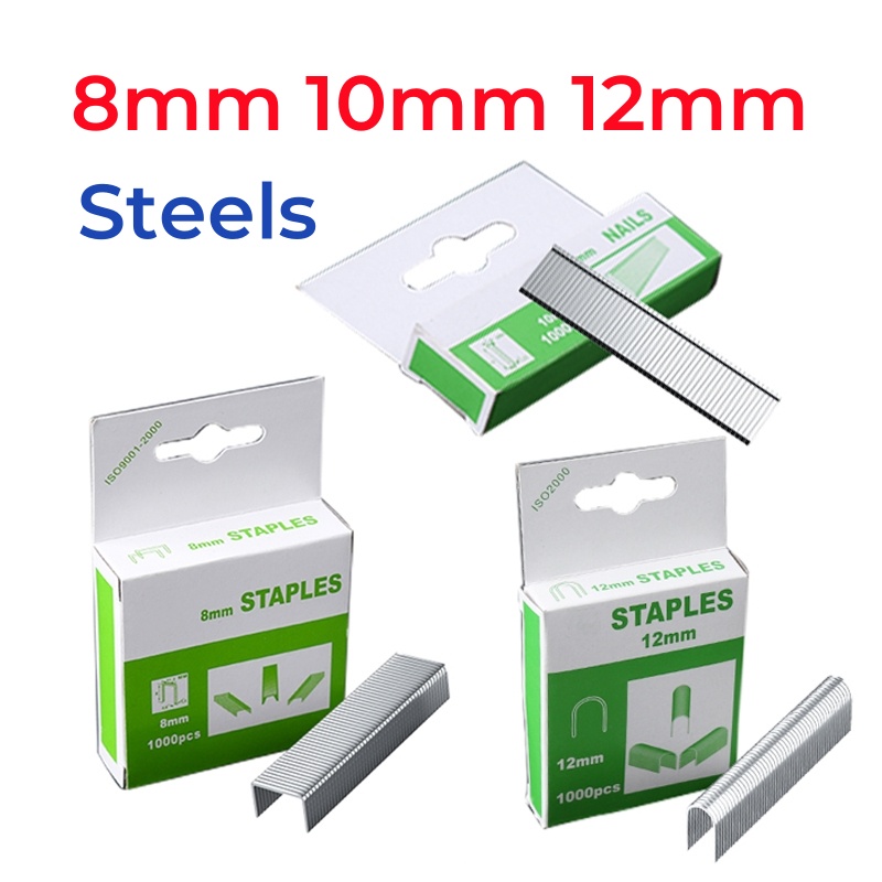 Staple Gun Electric - 8Mm 10Mm 12Mm Nietjes Voor Elektrische