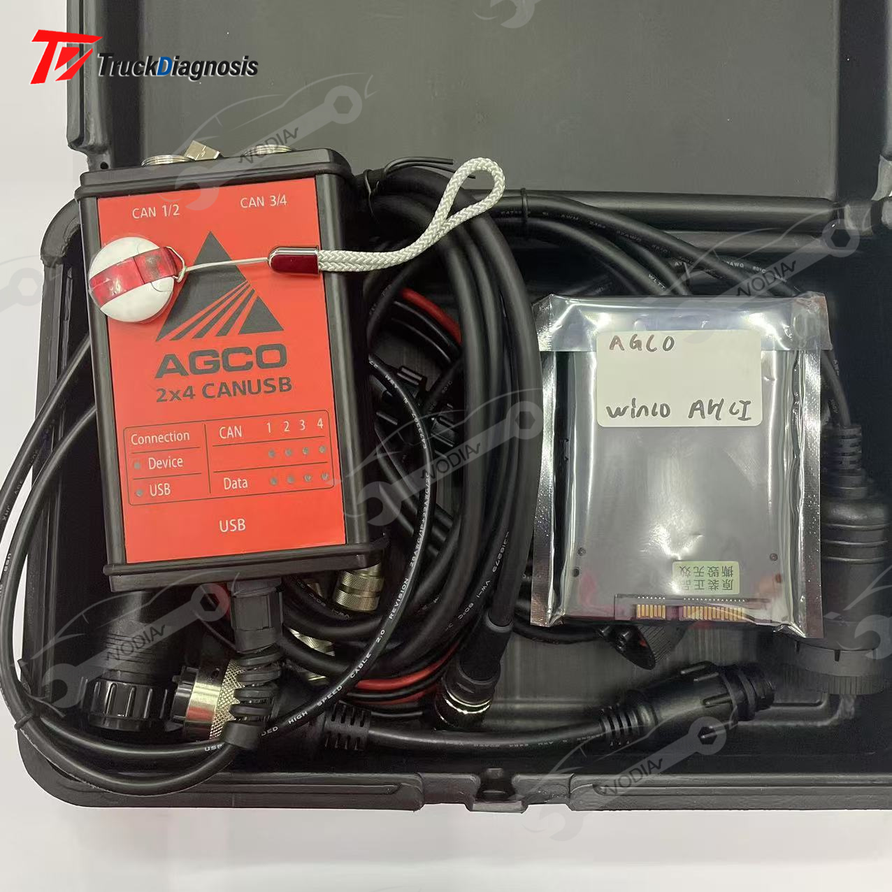 Power Key Tools - Voor AGCO Diagnostic kit VOOR AGCO