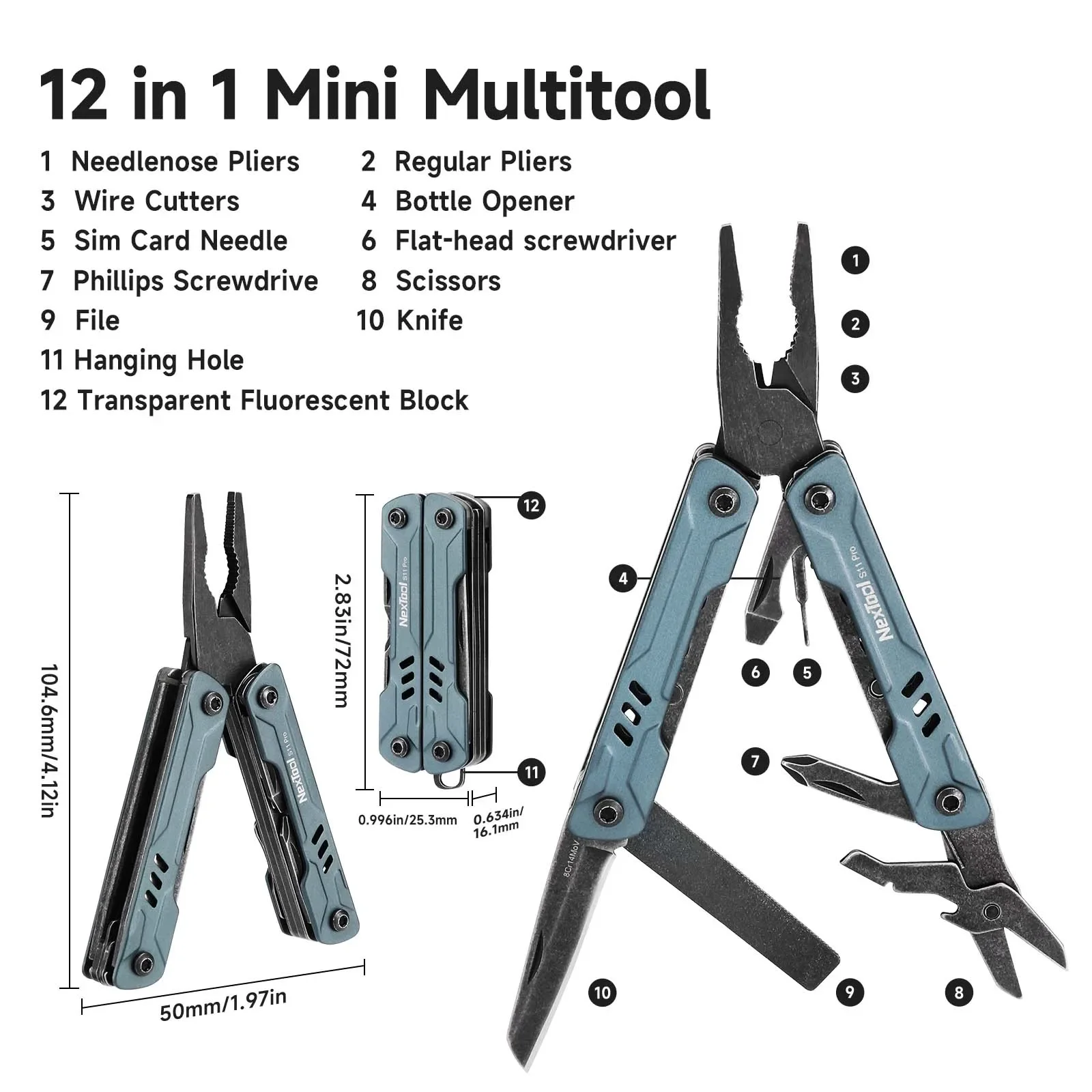 2025 Nieuwe NexTool Mini Sailo - Power Key Tools recensie en prijs