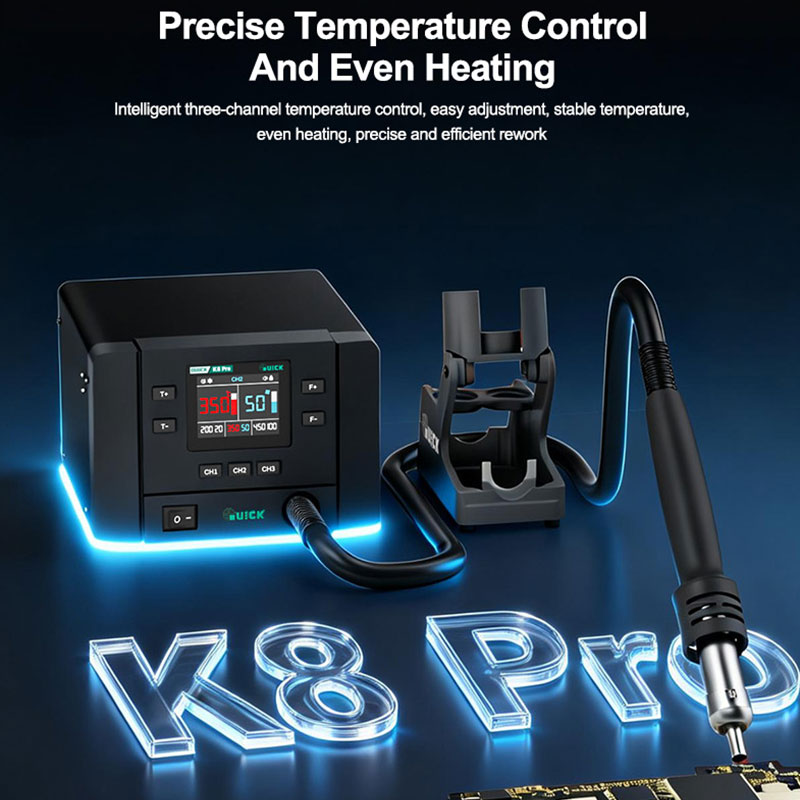 QUICK K8 Pro Intelligent Hetel - Power Tools Pro recensie en prijs