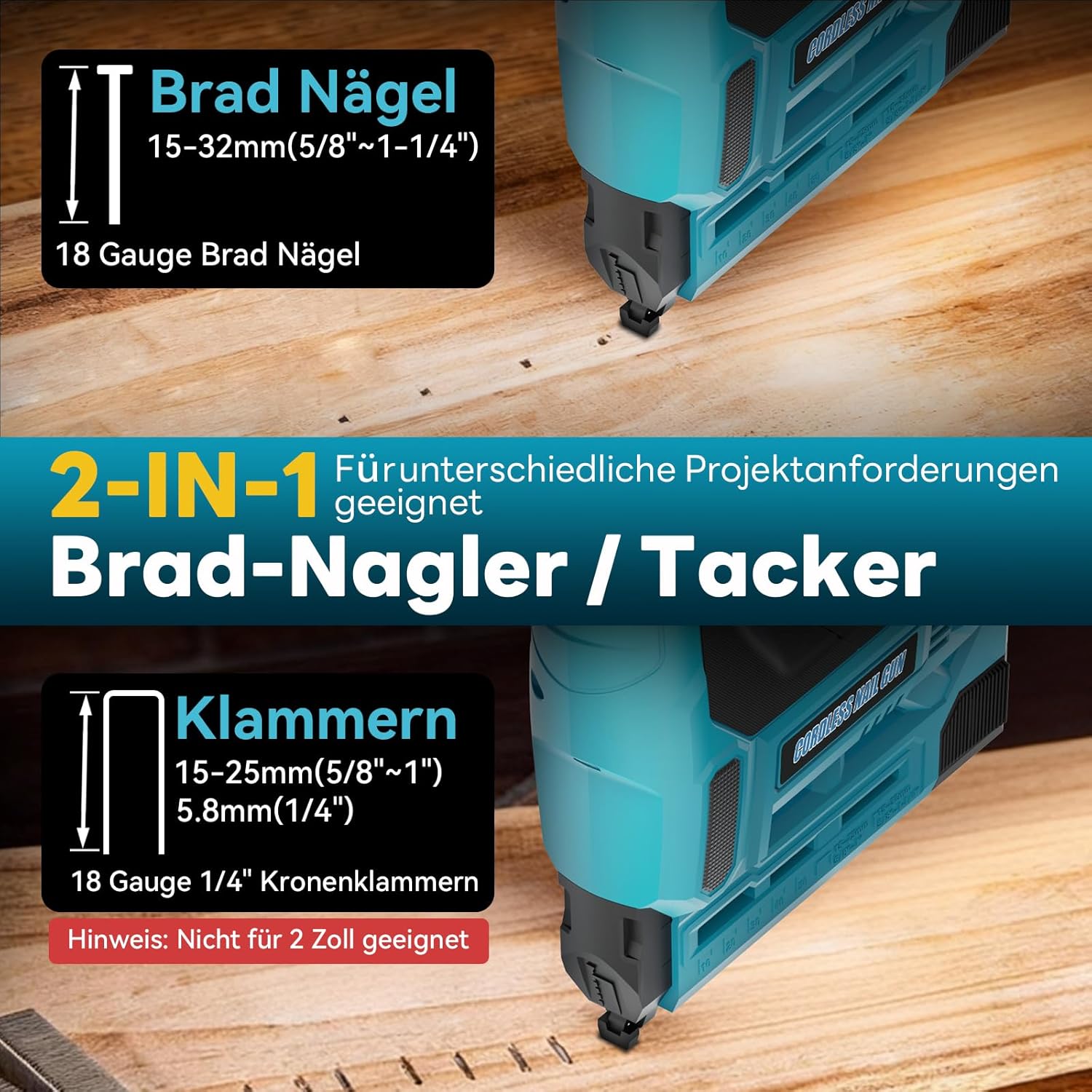 2 In1 Draadloze Elektrische Sc - Staple Gun Electric recensie en prijs