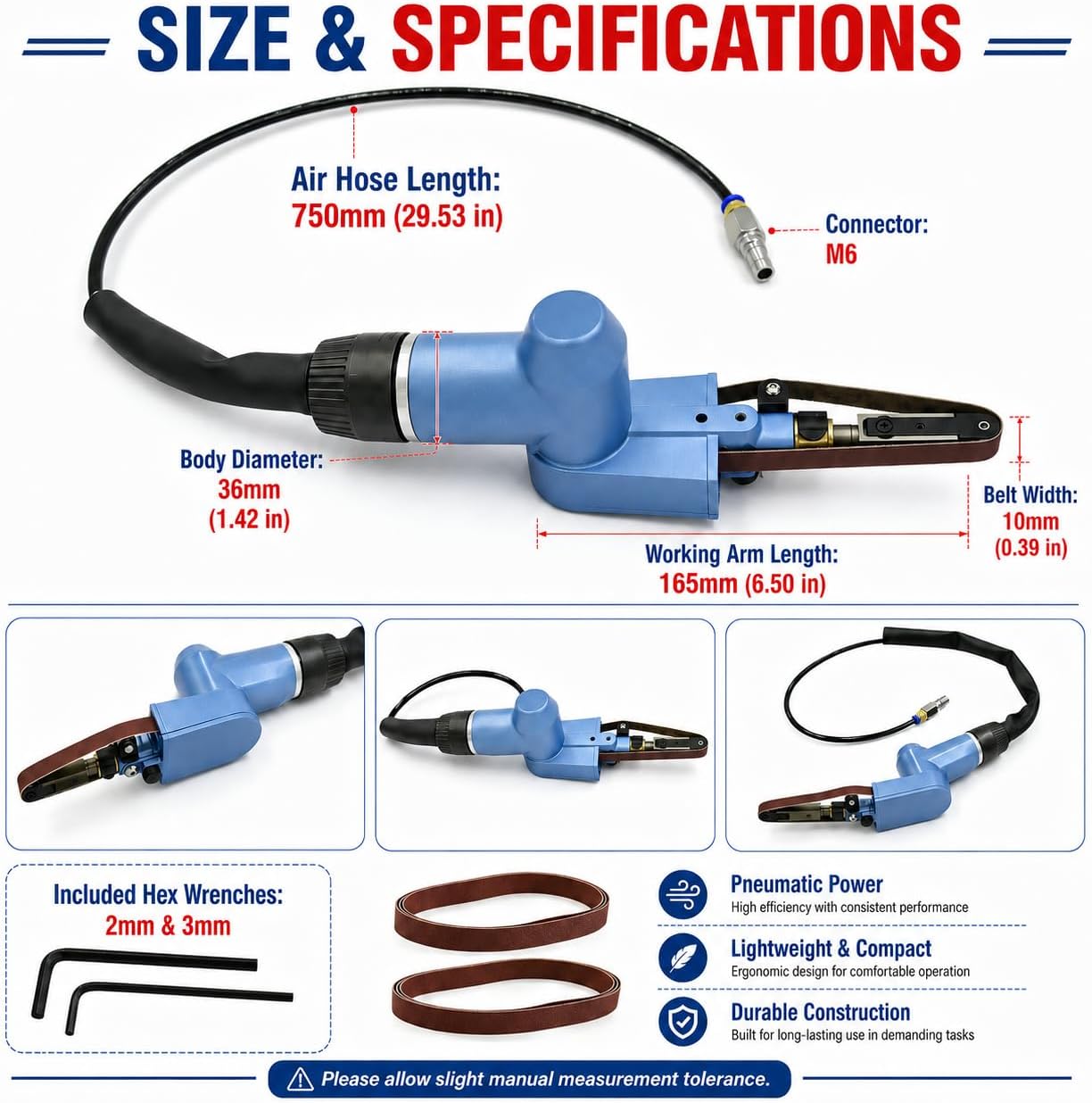 WILIN Pneumatische Vingerbands - Detail Sander Corner recensie en prijs