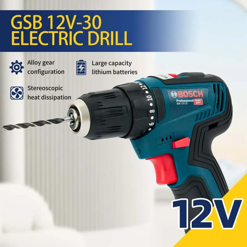 Bosch-GSB 12V-30 professionele - Cordless Drill Driver recensie en prijs