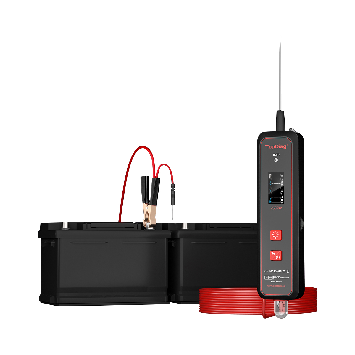 P50 PRO Auto Circuit Tester Po - Power Tools Pro recensie en prijs