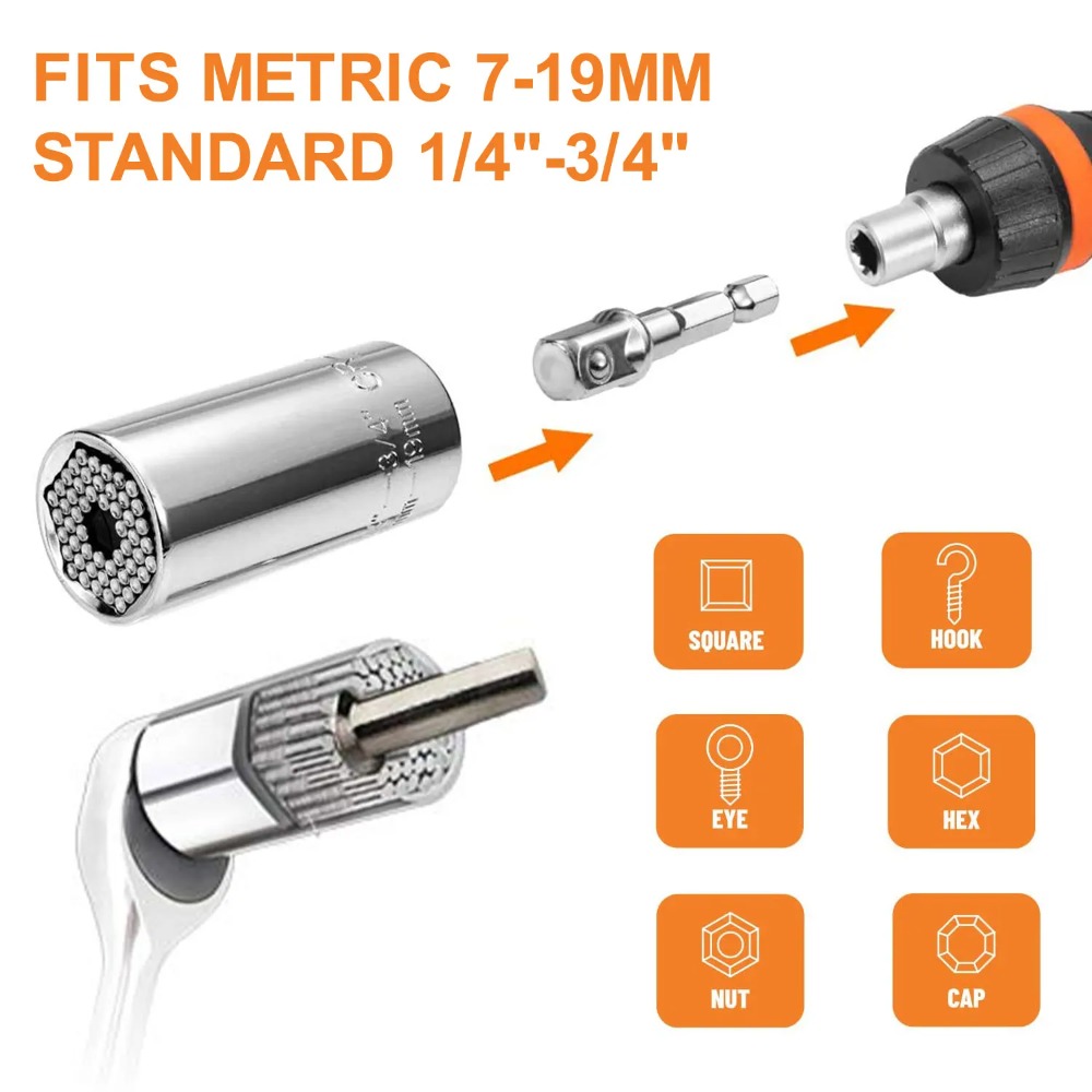 Universele Dopsleutel Momentsl - Power Key Tools recensie en prijs