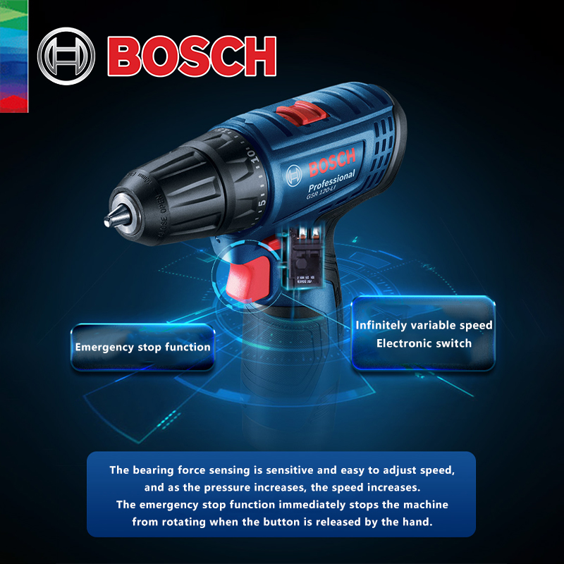 Bosch GSR 120-LI 12V Lithium E - Cordless Drill Driver recensie en prijs