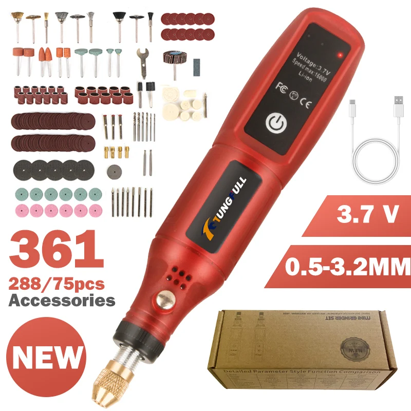 USB oplaadbare draadloze grave - Power Tools Jack recensie en prijs