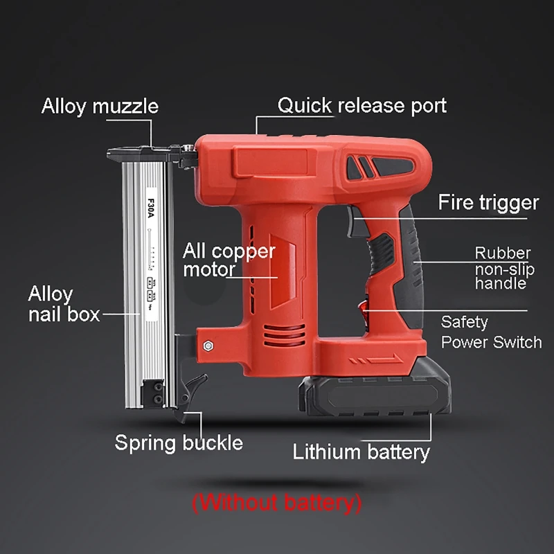 Elektrische Draadloze Nail Gun - Staple Gun Electric recensie en prijs