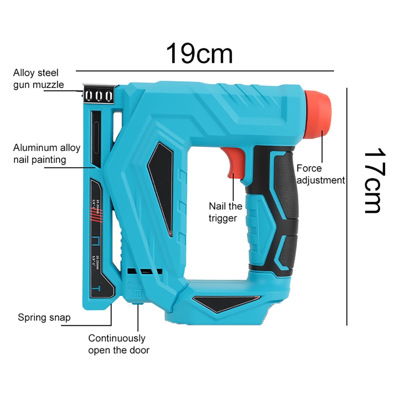 2-in-1 elektrische spijkerpist - Staple Gun Electric recensie en prijs
